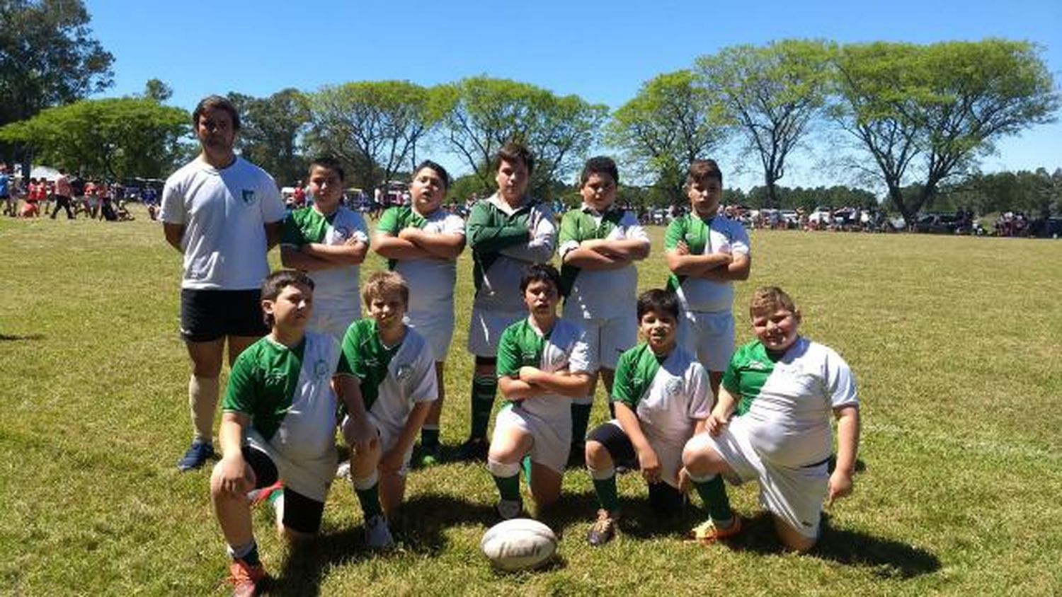 El Jockey Club Gualeguay participó en otro encuentro de rugby infantil 