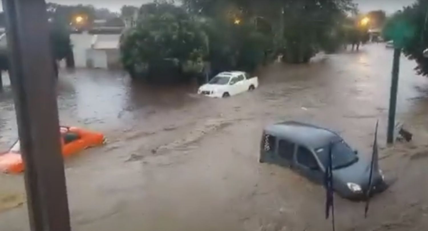 Balcarce: fuertes tormentas causaron estragos en la ciudad