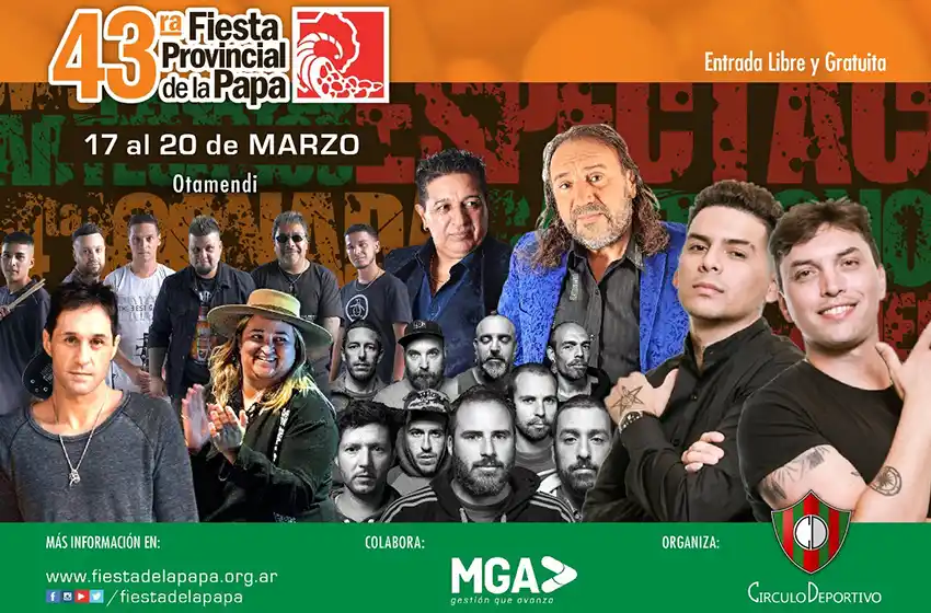 La Fiesta de la Papa se presenta en Miramar y Mar del Plata