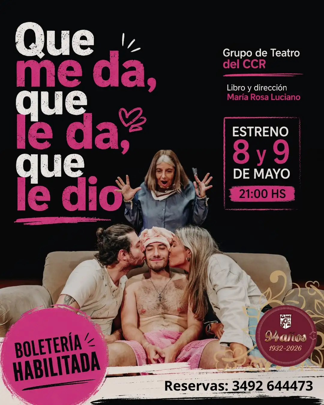 “Que me da, que le da, que le dio”: comedia - 2