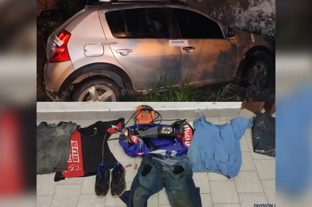 Lo “engancharon” con una media res dentro del auto