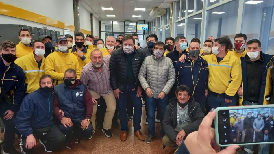 "Manino" Iriart encabezó en Mar del Plata la celebración por el Día del Cartero