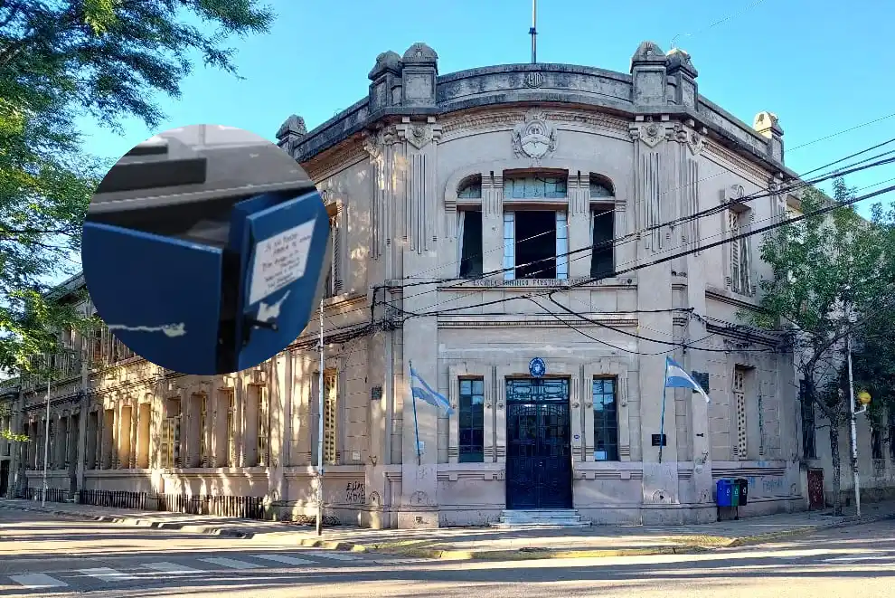 Los delincuentes rompieron el locker donde estaban las computadoras y se las llevaron.