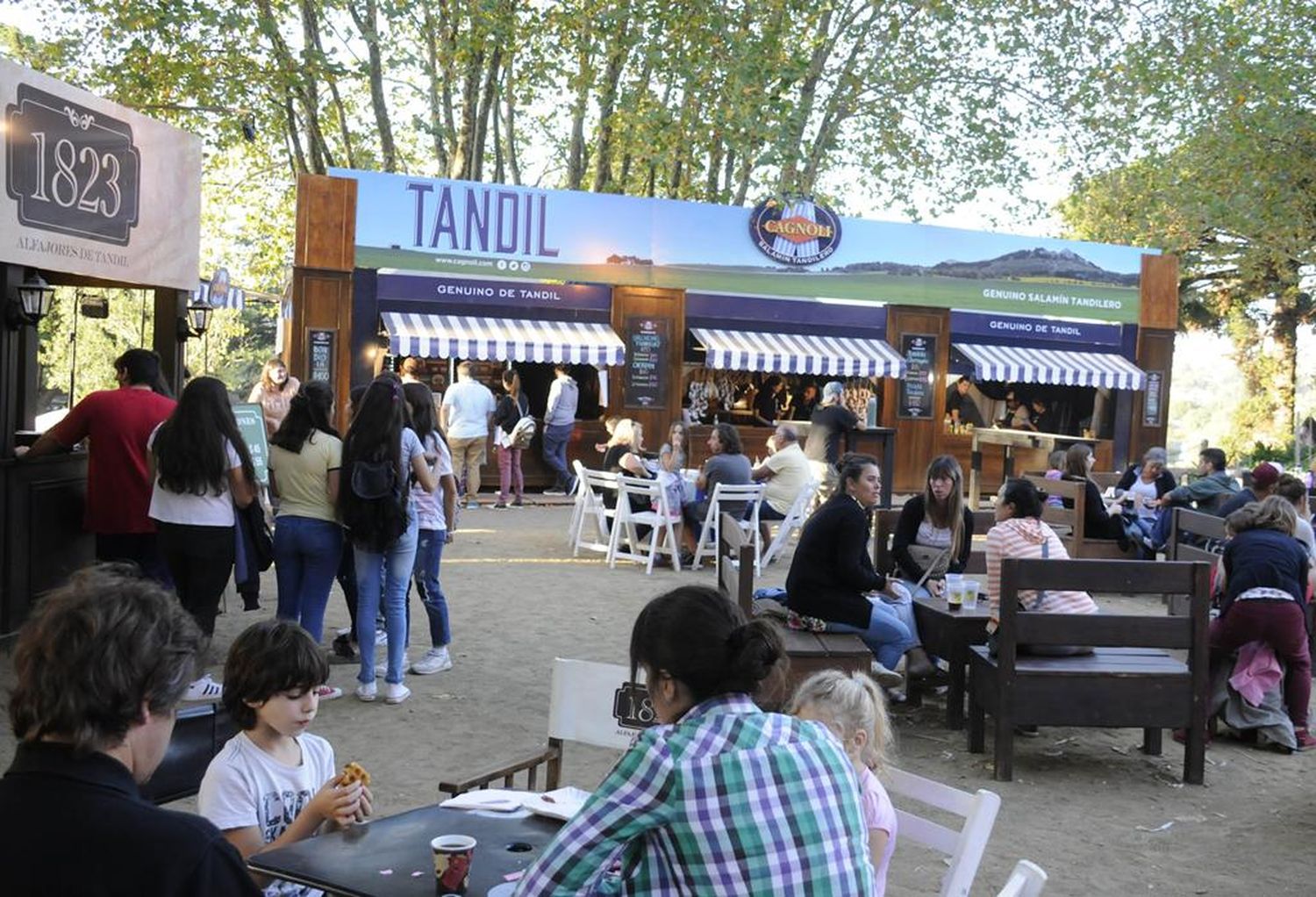 El público de la Feria de Sabores fue ampliamente  mayor a otros años, pero no se reflejó en las ventas