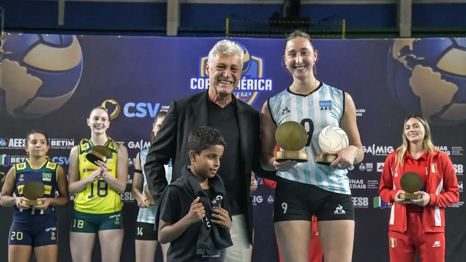 Bianca Cugno, figura y campeona de la Copa América con las "Panteras"