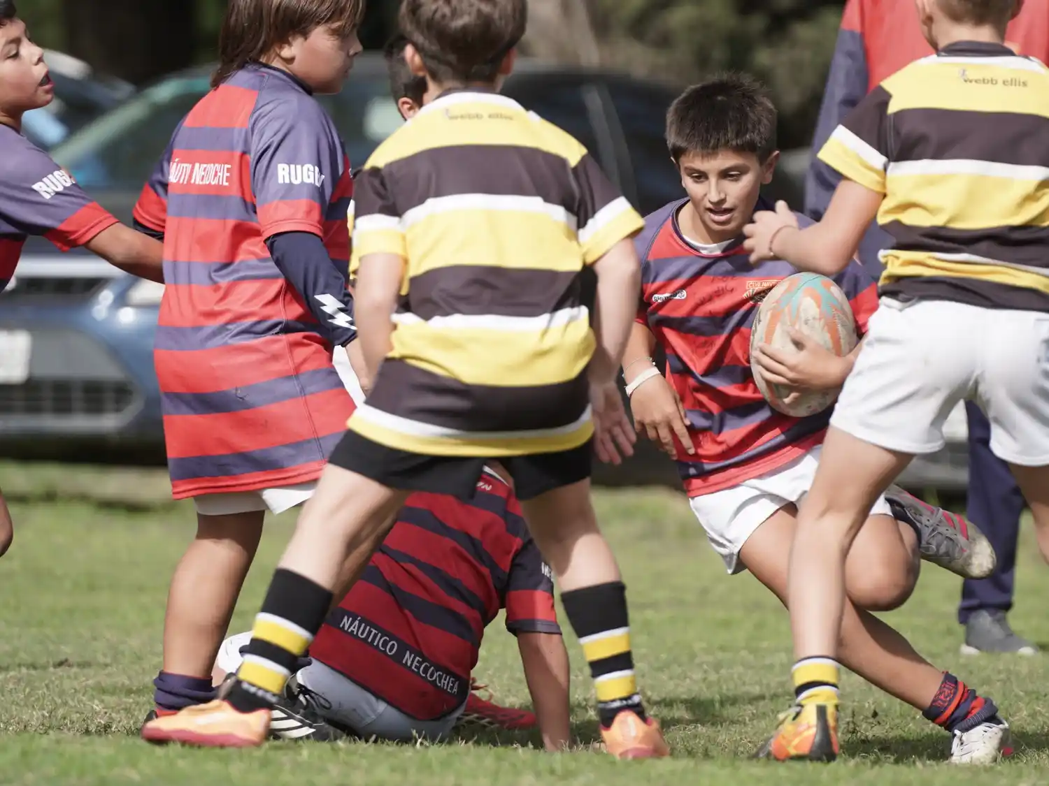 Encuentro de rugby de infantiles del Club Náutico 5