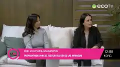 Preparativos para el día de las infancias