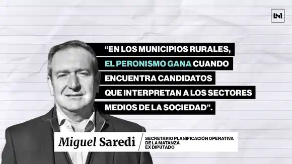 "Peronismo de centro" y rechazo al armamentismo de Milei: la mirada de Miguel Saredi tras las elecciones bonaerenses