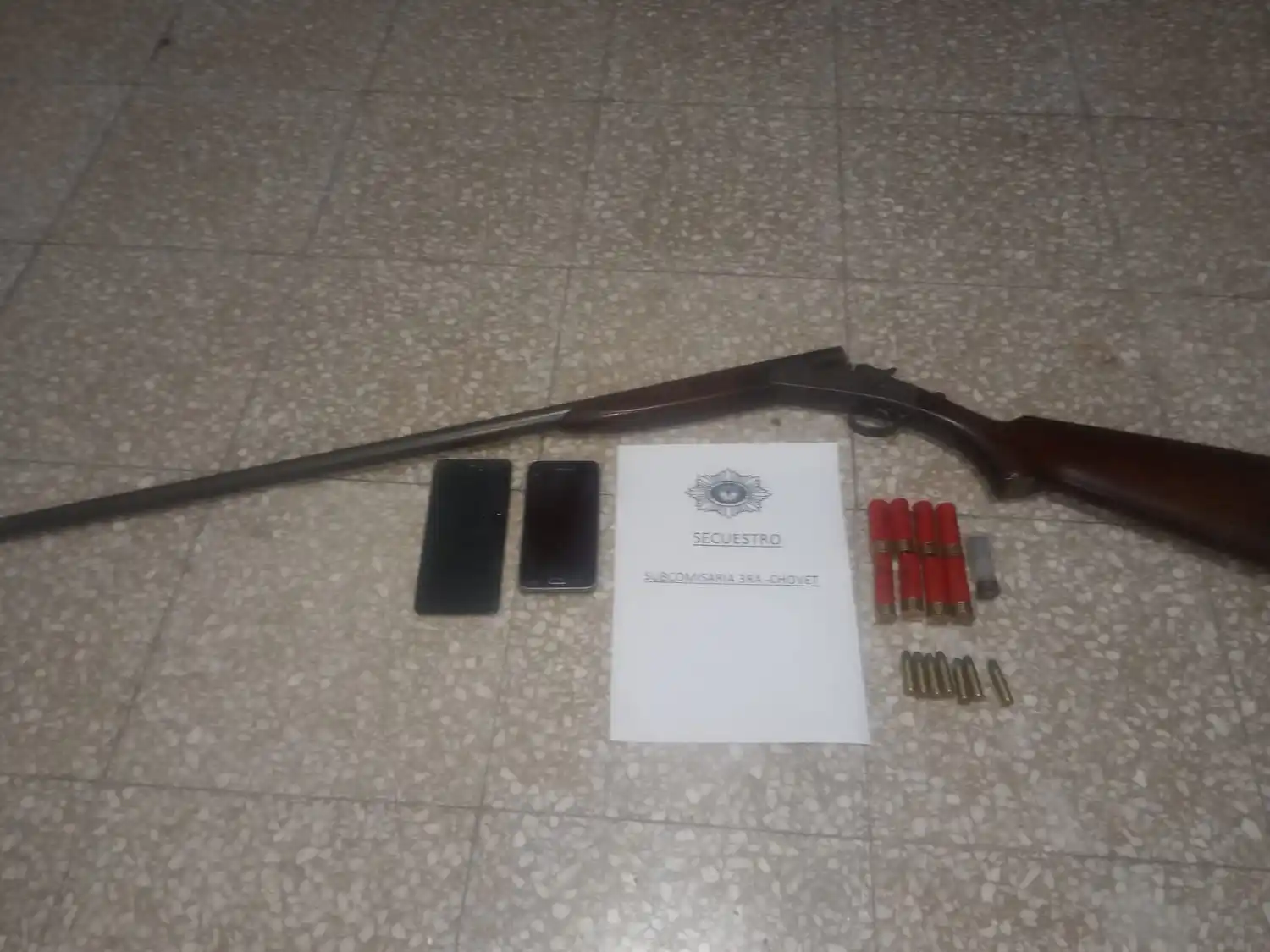 Crédito: Relaciones Policiales.