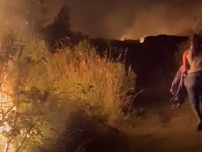 incendio sierras vecinos villa del lago 15-01-25 - 1