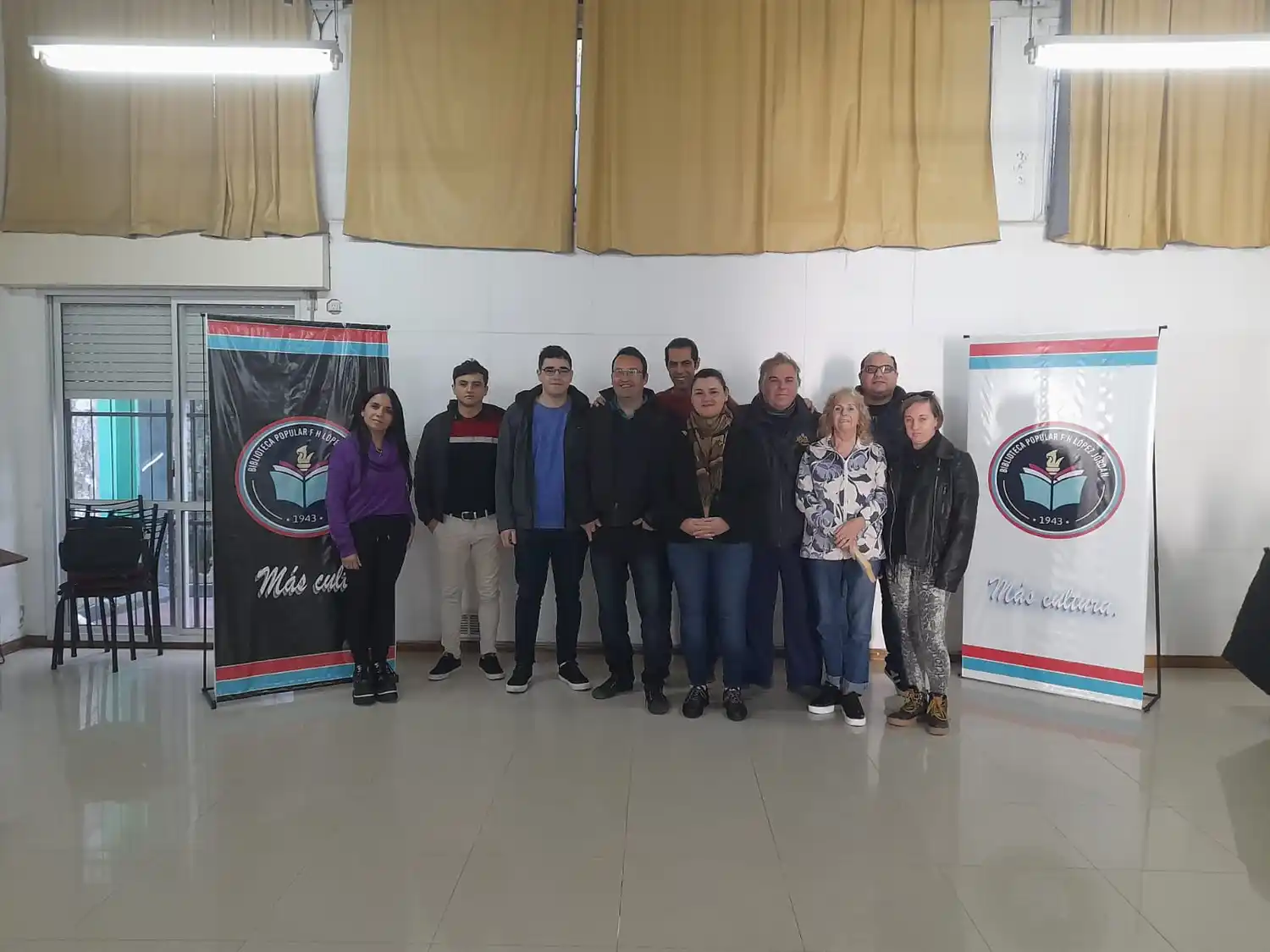 En sus 80 años la Biblioteca López Jordán renovó su Comisión Directiva