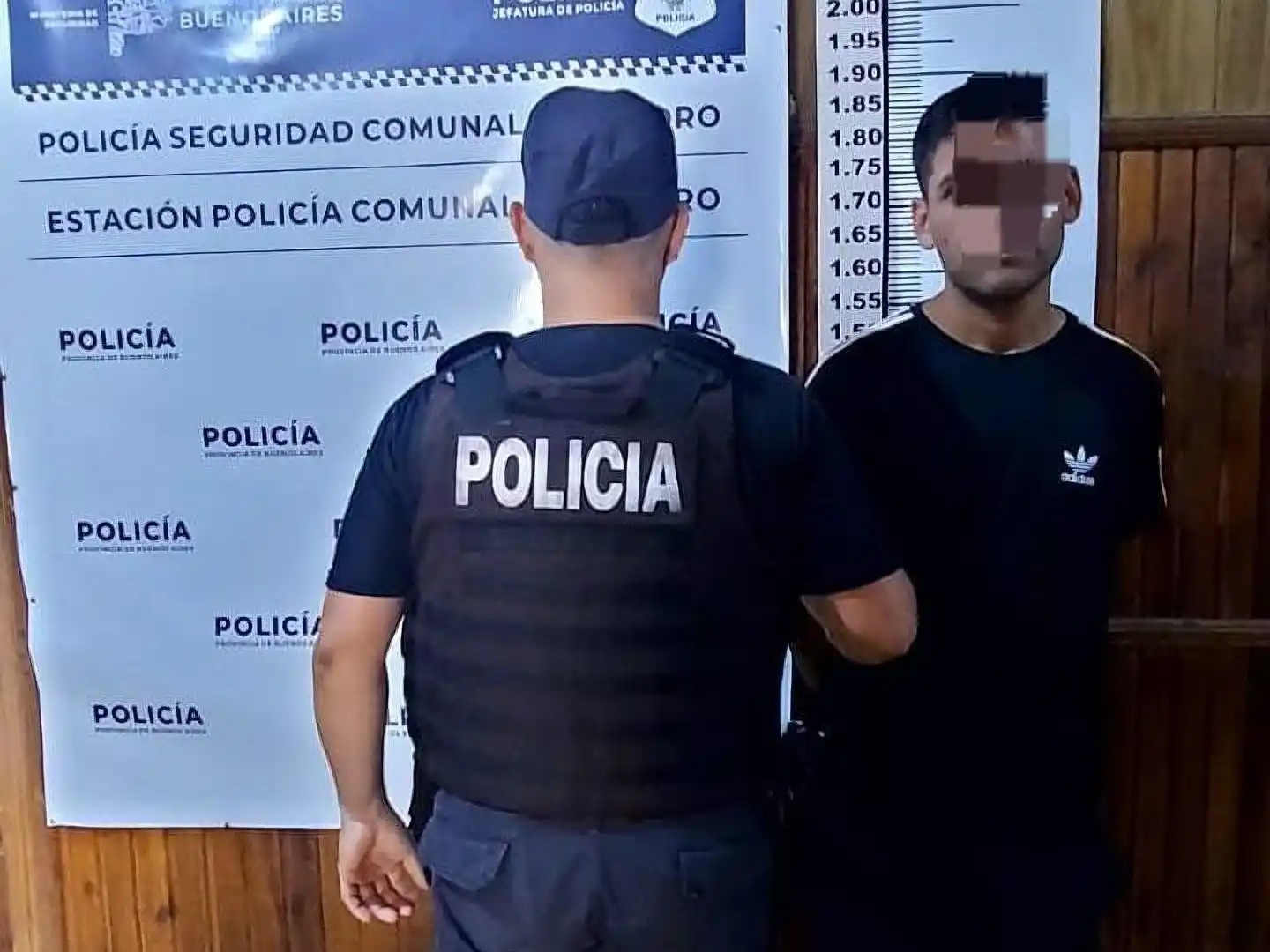 El aprehendido quedó a disposición de la Justicia.