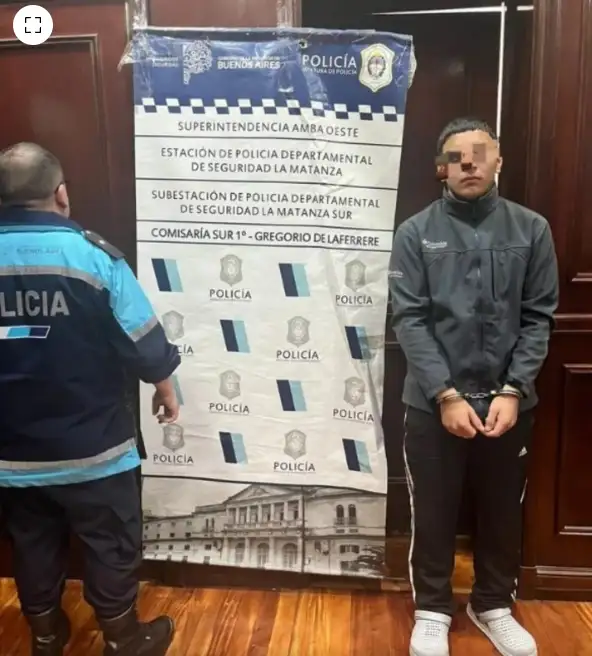 Ian Noguera se entregó este viernes a la tarde.