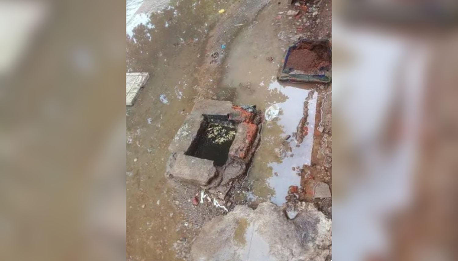 Barrio San Francisco: "Cloacas tapadas y rebalsadas"