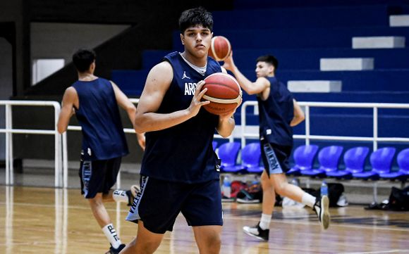 Tiziano Prome jugará el Sudamericano U18 con Argentina