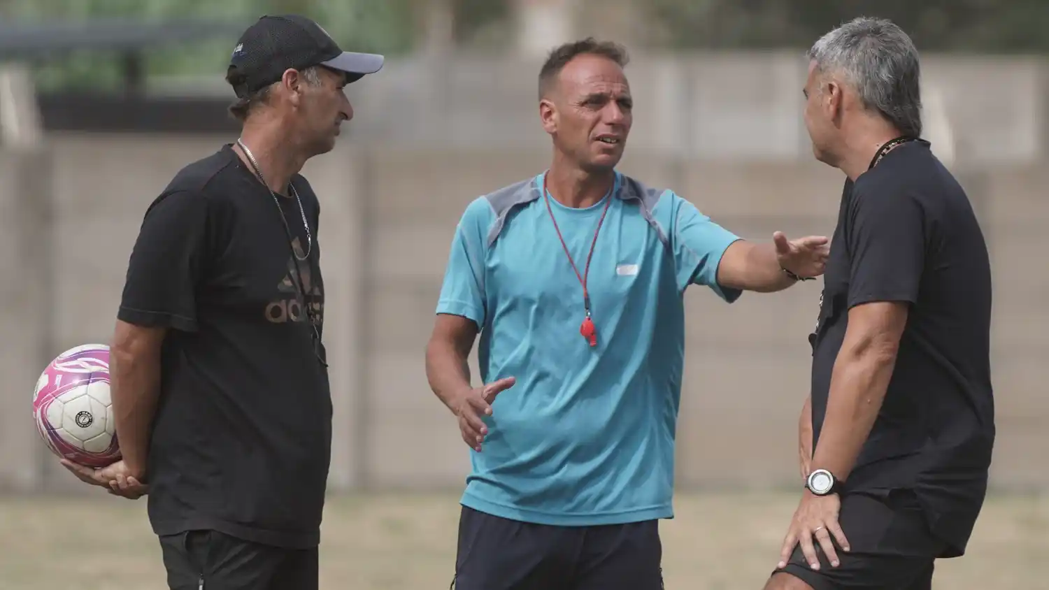 Integrante del cuerpo técnico de Estación. Pablo Coria