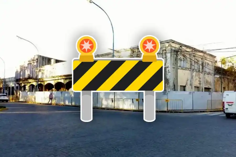 Circulación cortada: demolerán parcialmente un muro de los Ex Almacenes Ripamonti