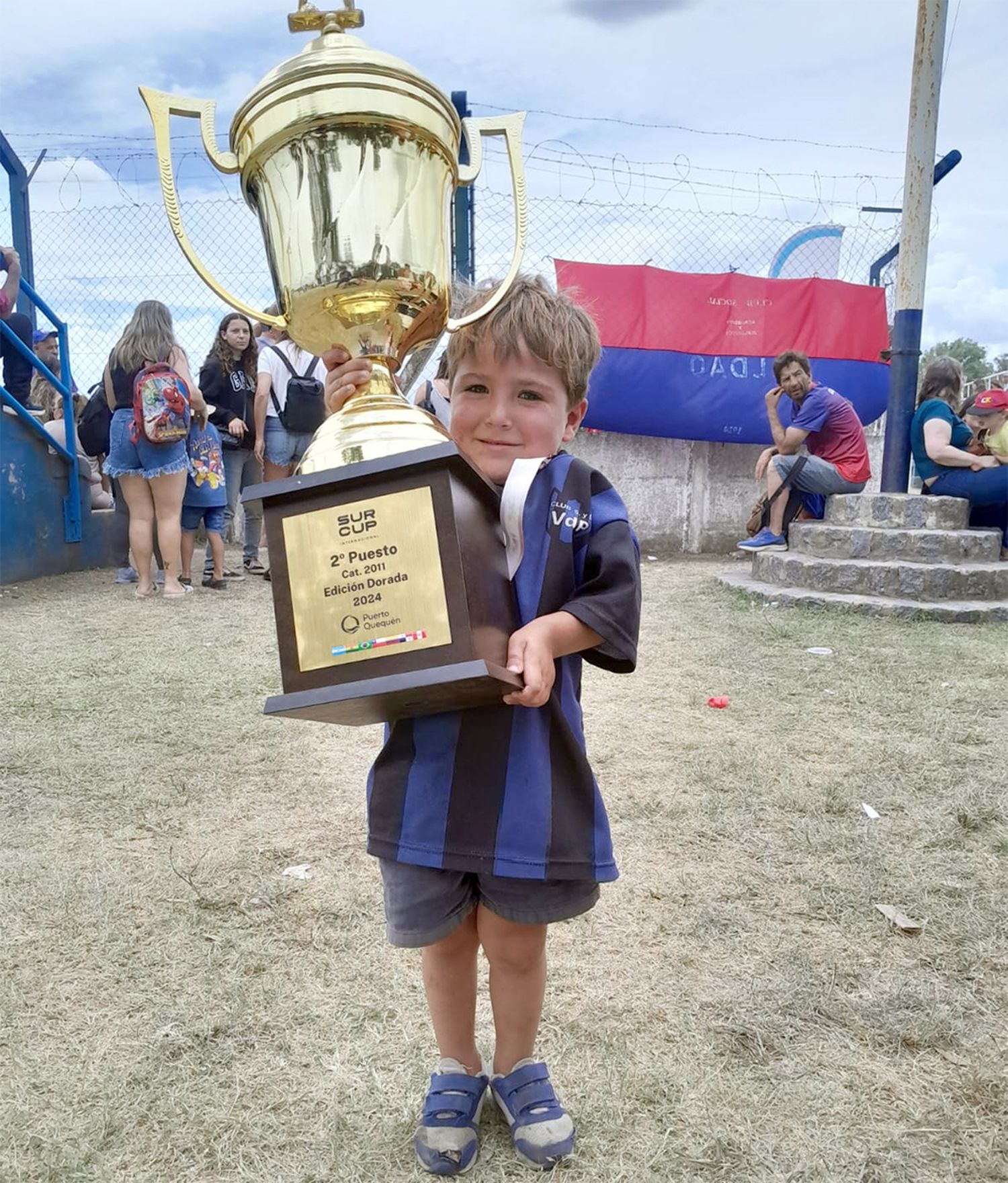 Enorme. La Copa más grande que Francesco Battini