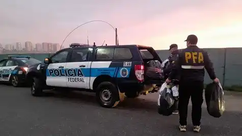 La Policía Federal quemó una importante cantidad de drogas que fueron secuestradas el año pasado