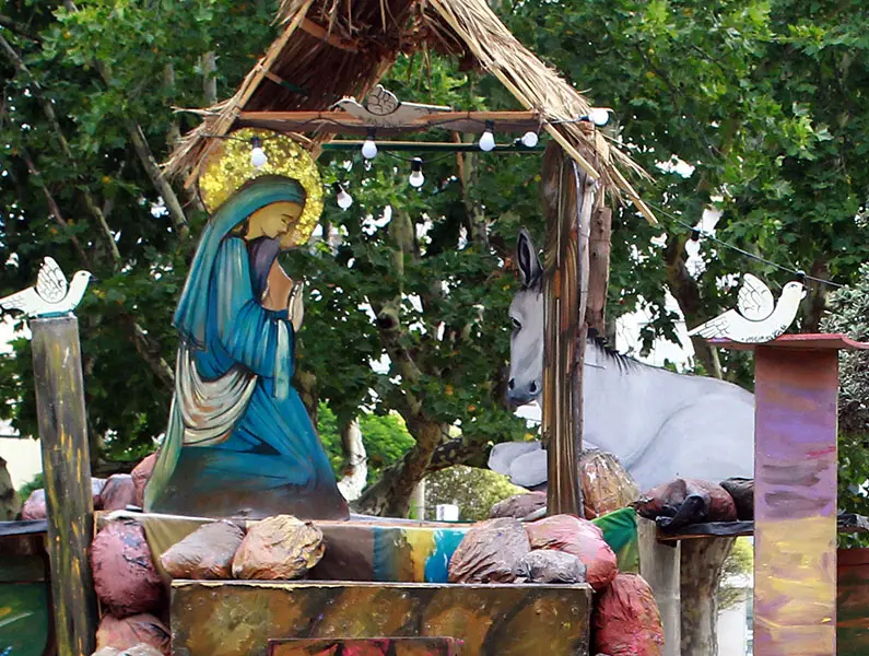 Pesebre navideño
