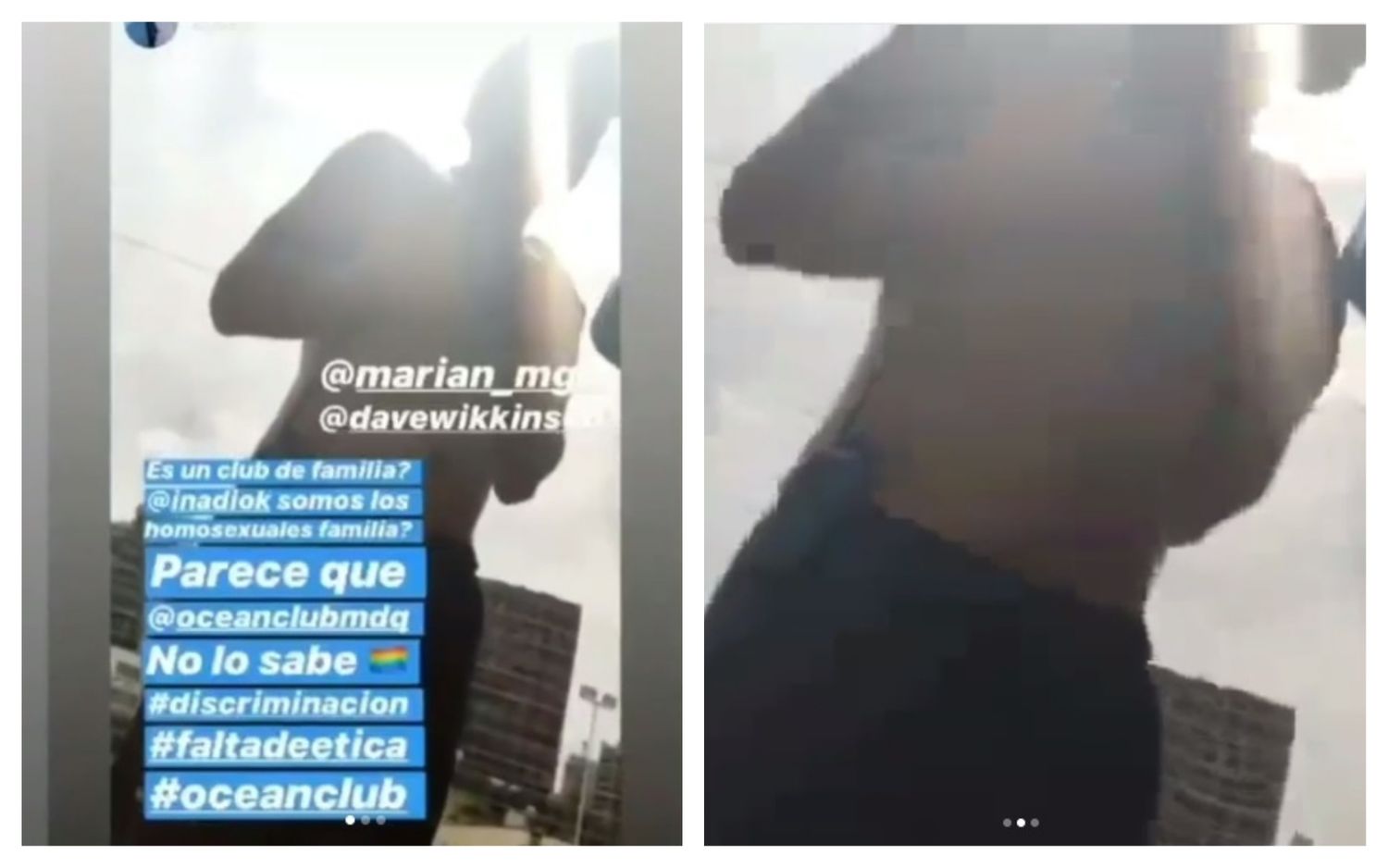 Homofobia en Mar del Plata: Así echaron a una pareja gay de las carpas de Playa Grande