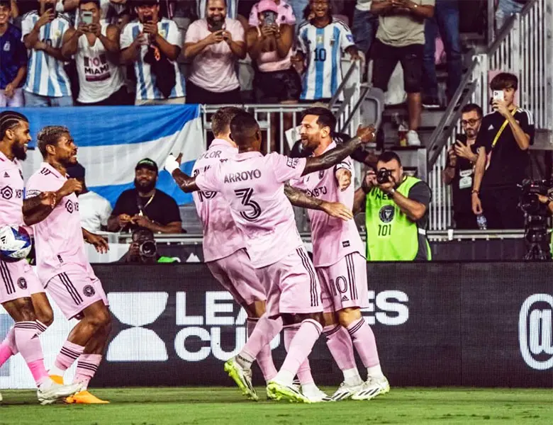 Messi dio otro show y clasificó al Inter Miami