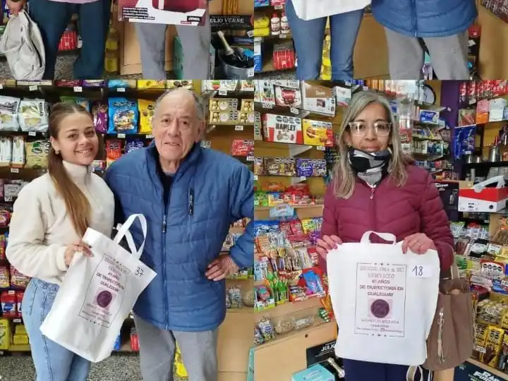 Kiosco Zubillaga celebró sus 61 años con sorteos y premios para sus clientes