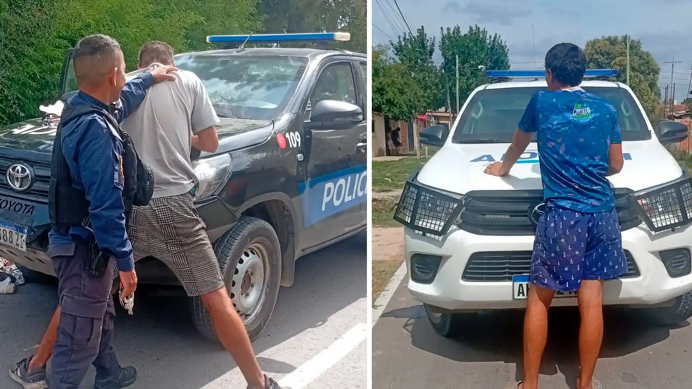 Los detenidos tienen 22 y 28 años