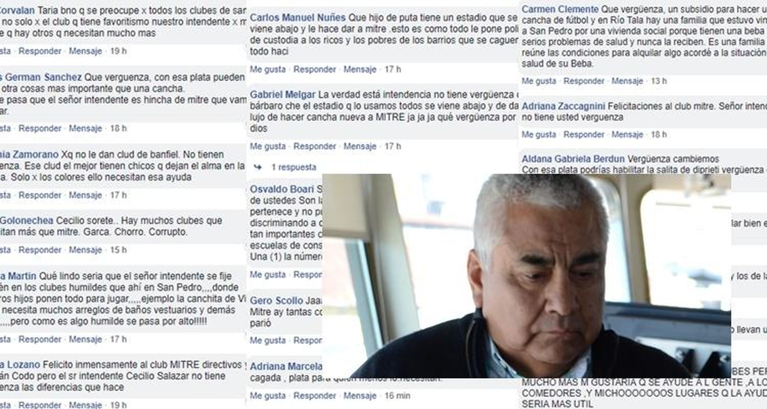 Tras el subsidio a Mitre, hinchas de otros clubes cargaron contra Cecilio Salazar