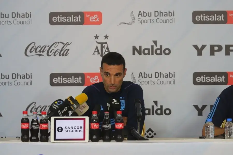 Scaloni: "No vamos a arriesgar a nadie mañana que nos pueda presentar un problema a futuro"