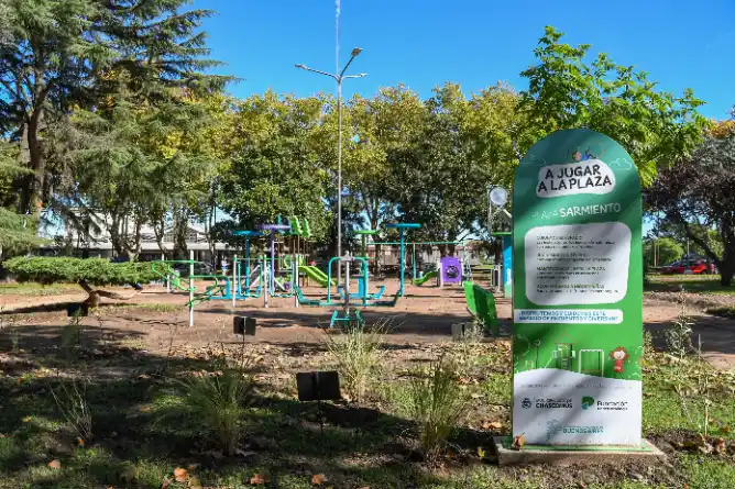 Chascomús inaugura el próximo martes la renovada Plaza Sarmiento: Un nuevo espacio para el encuentro comunitario