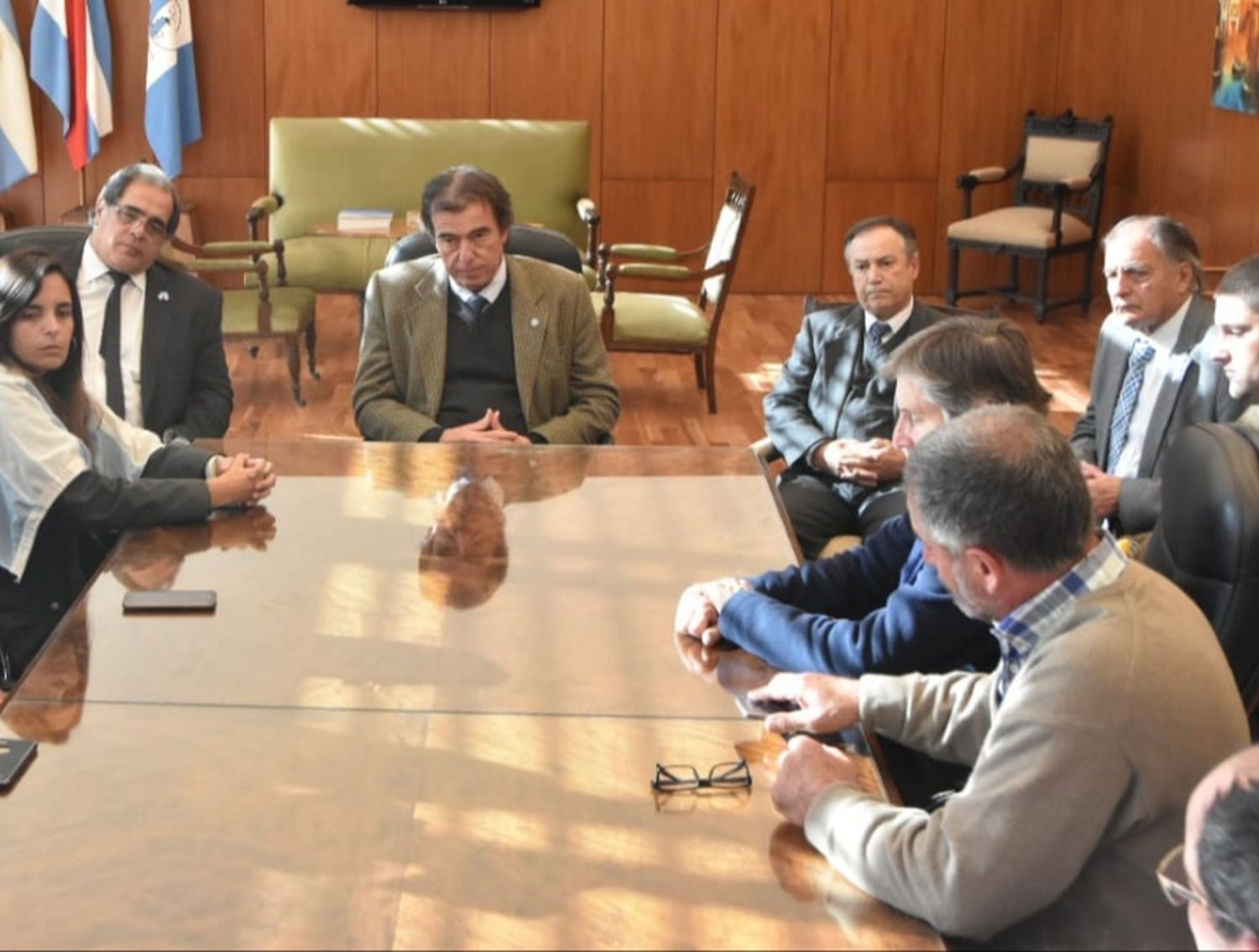 Fallo por los agroquímicos: El Superior Tribunal recibió a entidades del campo