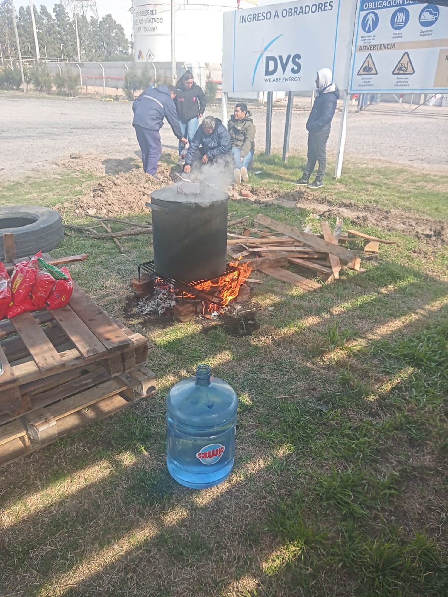 Protesta termoeléctrica