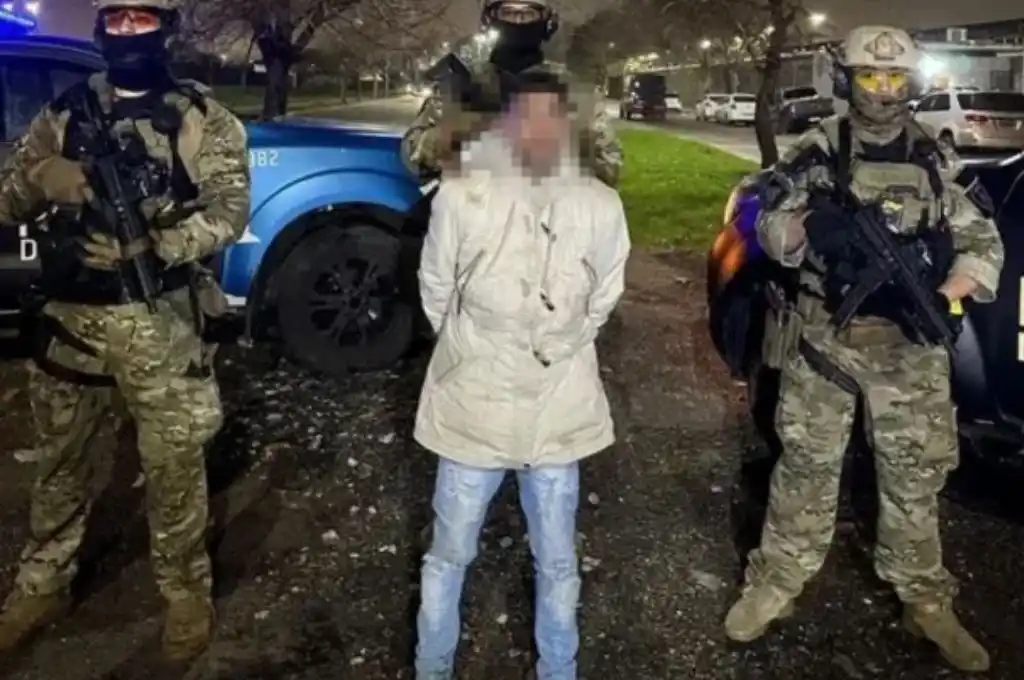 Detenido por el crimen