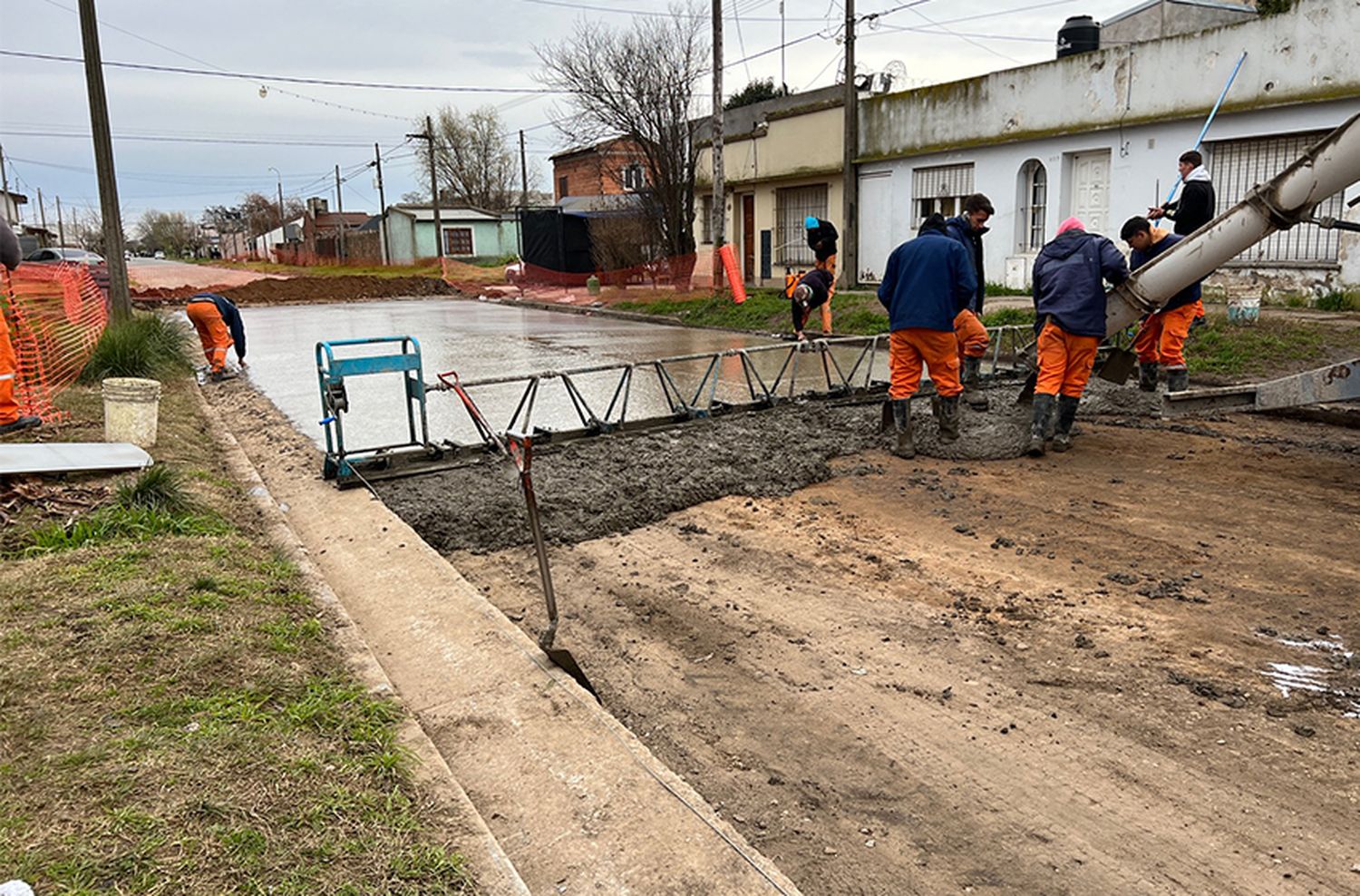 Trabajos de pavimentos en Balcarce