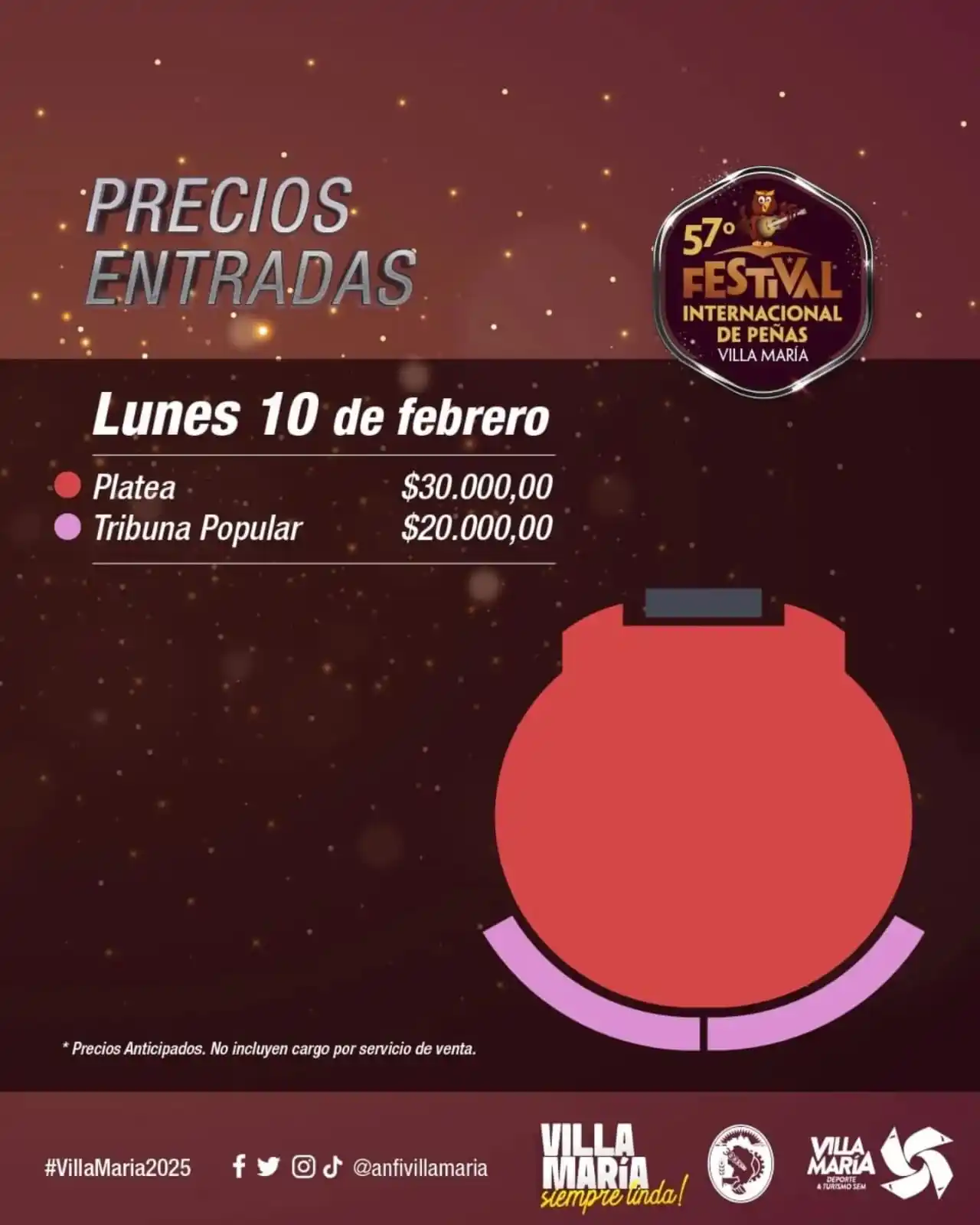 festival villa maria lunes 10