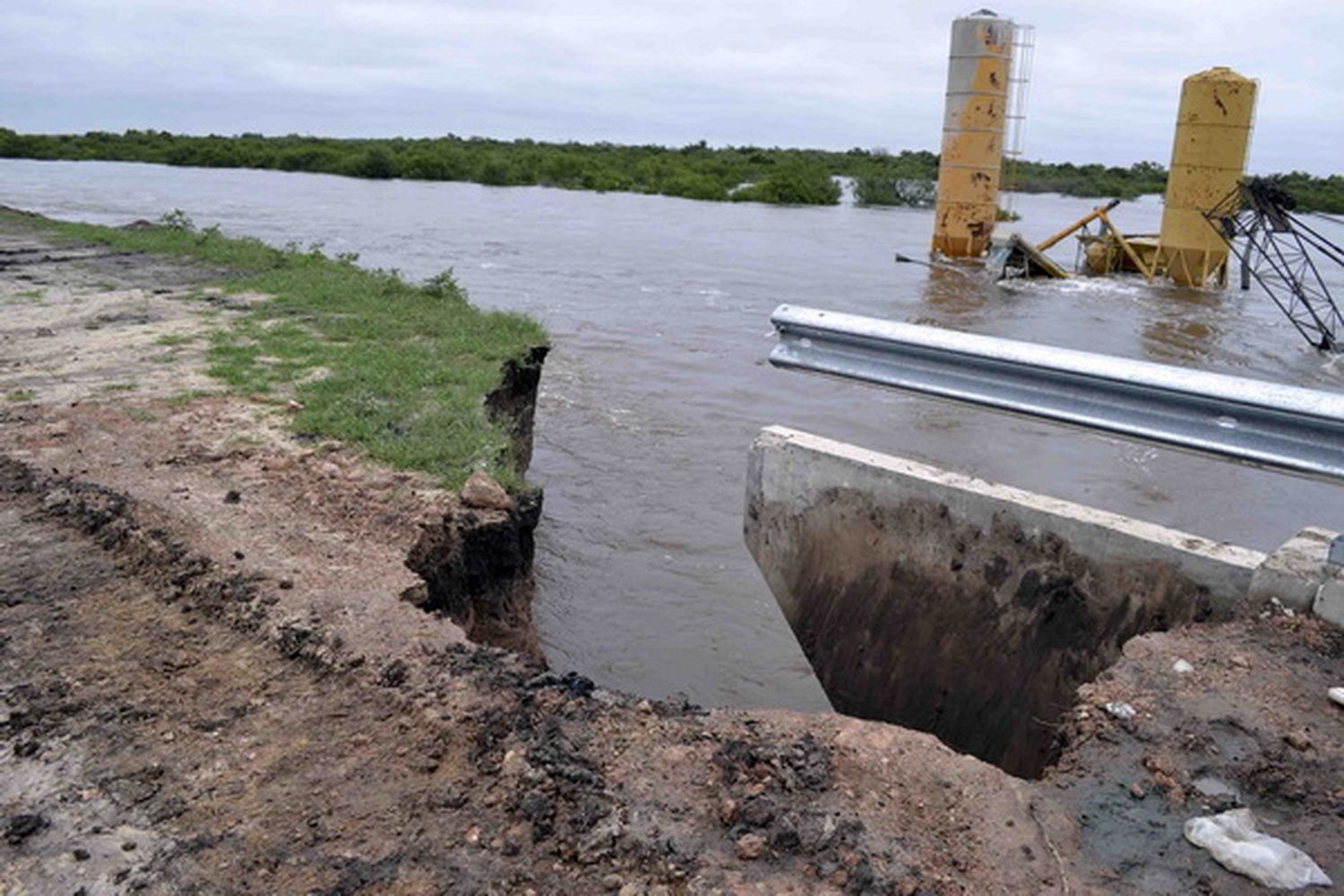 El río Gualeguay tiene la marca de crecida más importante de los últimos 20 años
