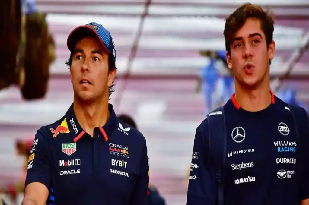 Checo Pérez y Franco Colapinto.