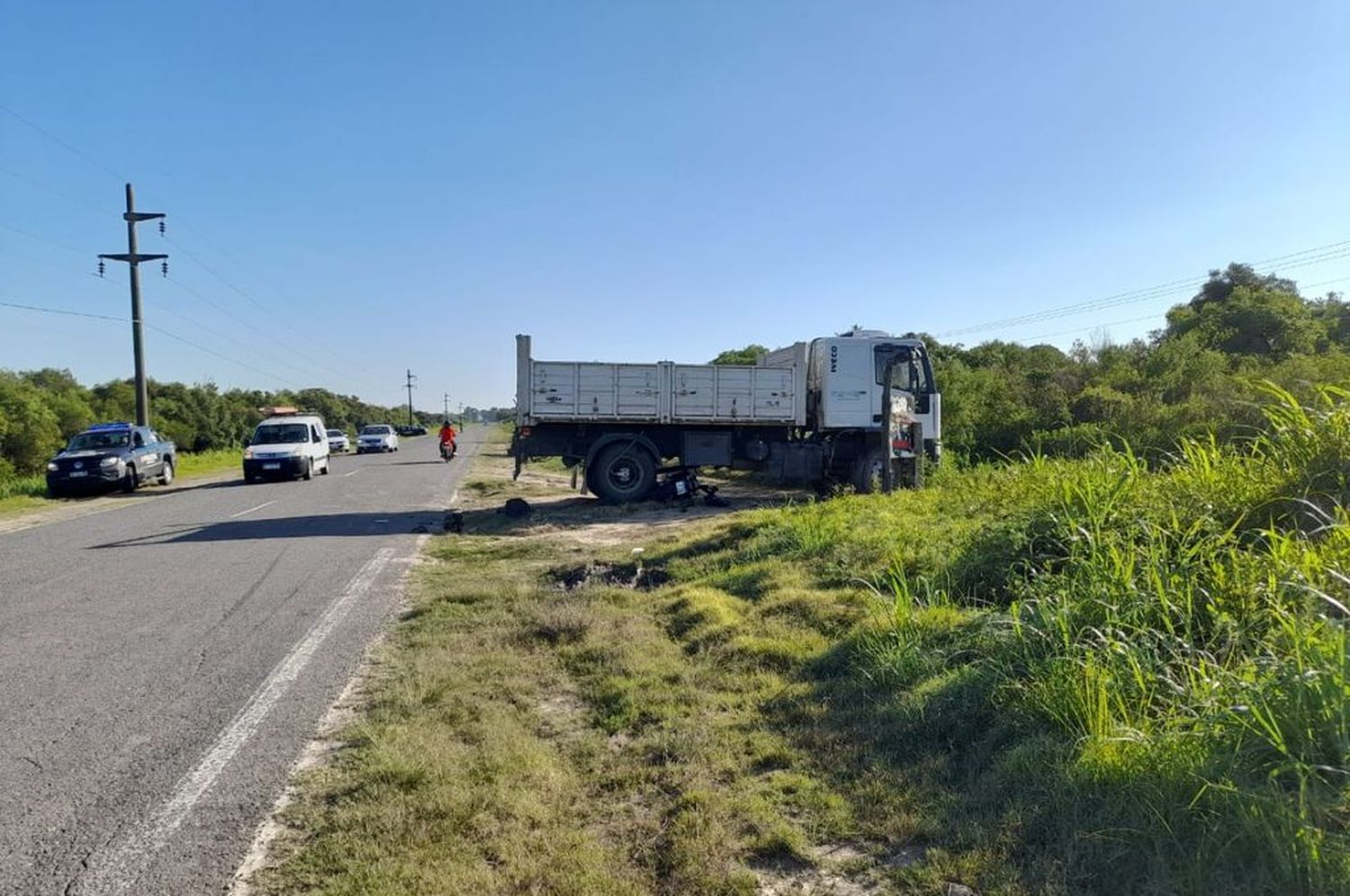 Accidente fatal en Colonia Francesa