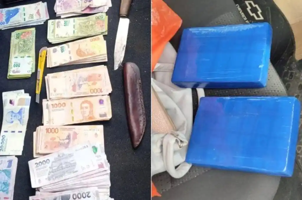 Los elementos secuestrados.