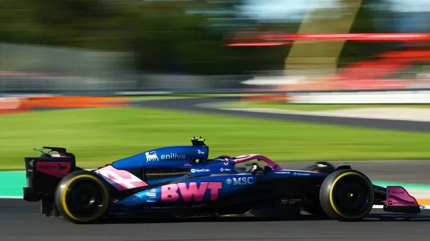 Colapinto finalizó último en la FP2 del Gran Premio de Italia