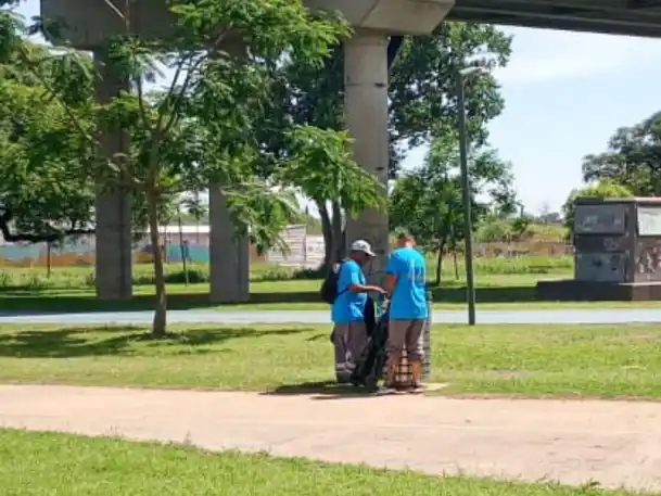 Cuadrillas del municipio realizaron operativos de higiene urbana tras los festejos por Año Nuevo