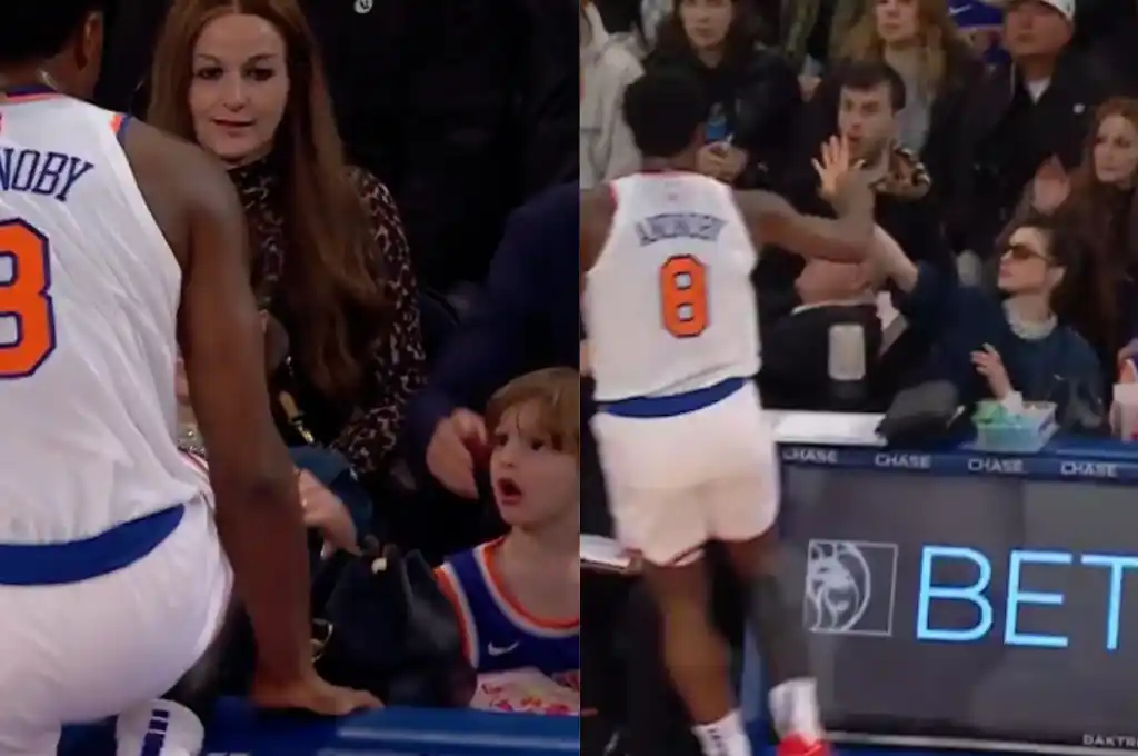 El momento del accidente