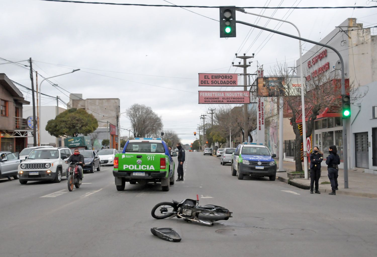 Más de la mitad de los accidentes registrados en Tandil involucran a una motocicleta