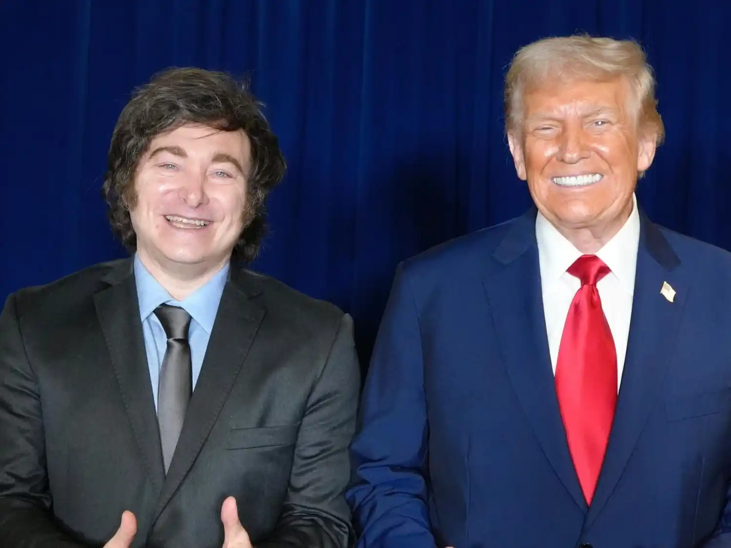 “Tiene mi total respaldo para la reelección” le dijo Trump a Milei