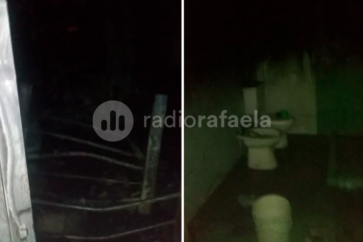 VIDEO | La caída de un rayo habría provocado un importante incendio en una casa de Rafaela