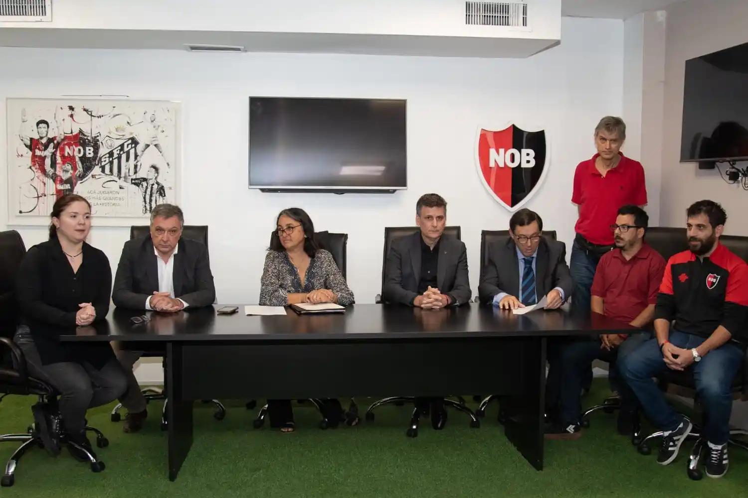 Boero asumió como nuevo presidente de Newell's Old Boys: "Hay que ponerse a trabajar urgente"