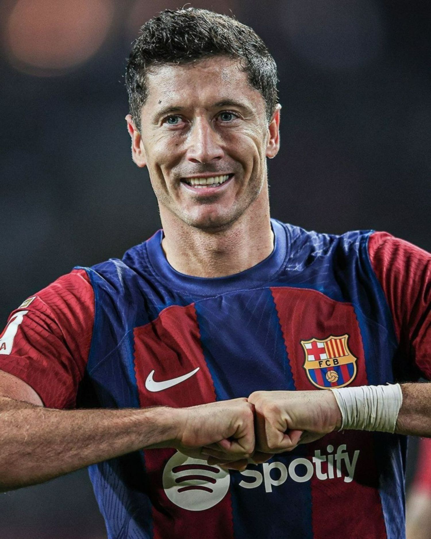 Robert Lewandowski tomó una decisión sobre su futuro en el FC Barcelona