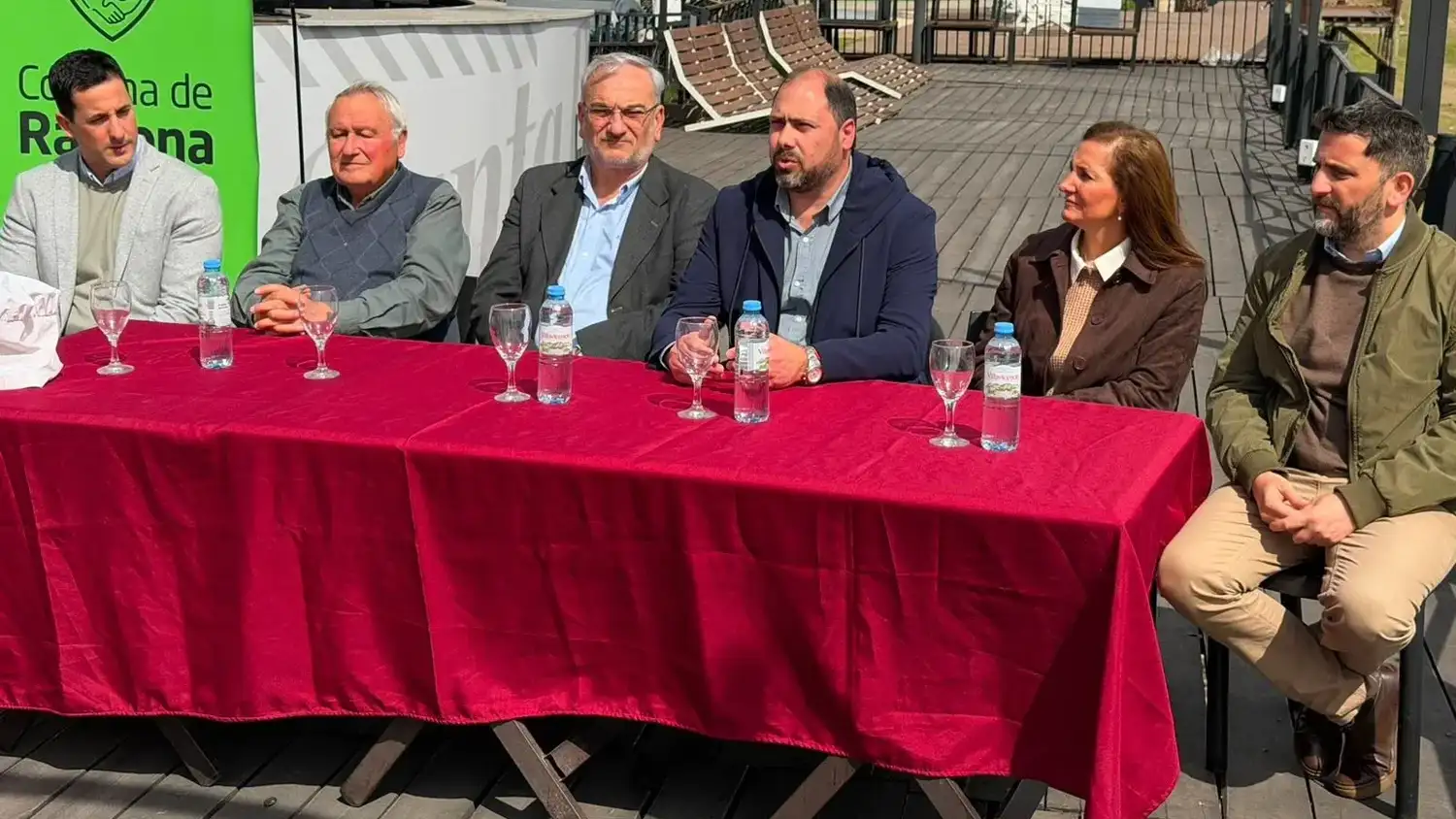 El senador Alcides Calvo junto a autoridades santafesinas participó del lanzamiento en la Costanera