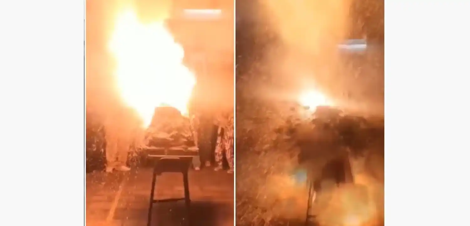 Un experimento explotó en una feria de Ciencias en Pergamino y una nena está grave.